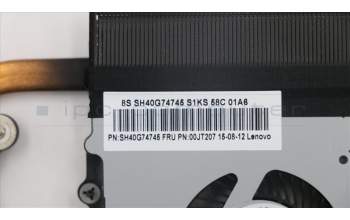 Lenovo 00JT207 HEATSINK HEATSINK,Intel,DIS,HSW,Sunon