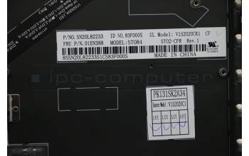 Lenovo 01EN388 NB_KYB KB BLK SunrexCanadianFrench(058)