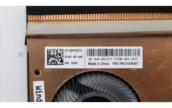 Lenovo 01ER497 HEATSINK FAN,UMA,Delta,WN-2