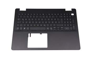 01FPW2 original Dell keyboard incl. topcase DE (german) grey/grey with backlight