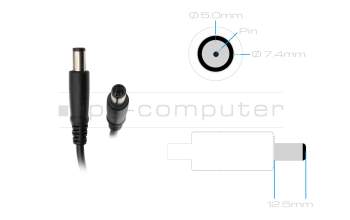 01XEN1 original Dell AC-adapter 65.0 Watt slim