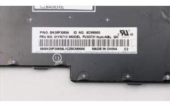 Lenovo 01YN713 NB_KYB FRU COMO NM,LTN,KB,SV,GR