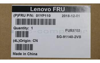 Lenovo 01YP110 NB_KYB FRU COMO SK,LTN,KB,BK,JP