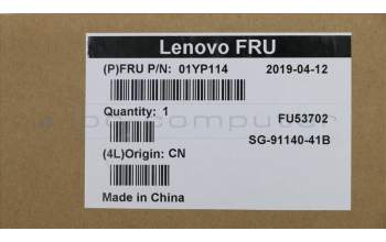 Lenovo 01YP114 NB_KYB FRU COMO SK,LTN,KB,BK,TUF