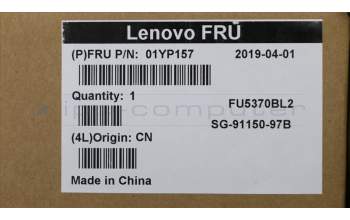 Lenovo 01YP157 NB_KYB FRU COMO SK,LTN,KB-BL,BK,CFE