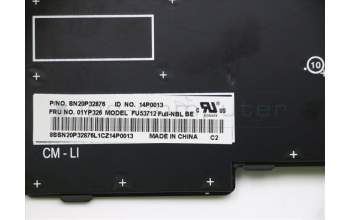 Lenovo 01YP326 NB_KYB FRU COMO FL,LTN,KB,BK,BE