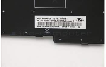 Lenovo 01YP713 NB_KYB FRU COMO NM,LTN,KB-BL,BK,TH