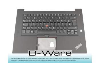 01YU775 original Lenovo keyboard incl. topcase DE (german) black/black with backlight and mouse-stick b-stock