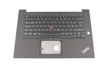 01YU775 original Lenovo keyboard incl. topcase DE (german) black/black with backlight and mouse-stick