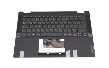 025.901N0.0001 original Wistron keyboard incl. topcase DE (german) dark grey/grey (platinum grey)