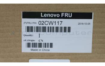 Lenovo 02CW117 MECH_ASM 332BT6,Front Bezel