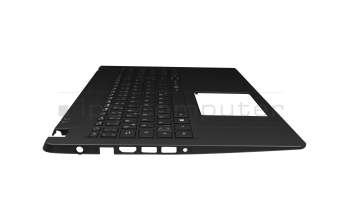 040358E3K201 original Acer keyboard incl. topcase DE (german) black/black with backlight