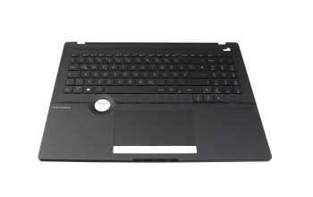 04050-02000100 original Asus keyboard incl. topcase DE (german) black/black with backlight