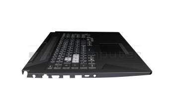 04060-01200000 original Asus keyboard incl. topcase DE (german) black/transparent/black with backlight