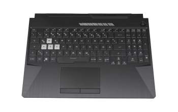 04060-01200300 original Asus keyboard DE (german) black/transparent with backlight