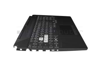 04060-01200300 original Asus keyboard DE (german) black/transparent with backlight