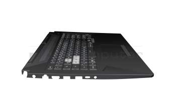 04060-01200300 original Asus keyboard incl. topcase DE (german) black/transparent/black with backlight