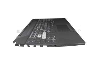 04060-01200300 original Asus keyboard incl. topcase DE (german) black/transparent/black with backlight