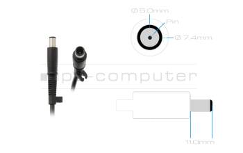 04G266008711 Asus AC-adapter 230.0 Watt from Delta Electronics