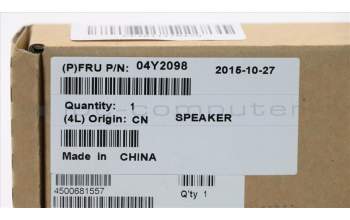 Lenovo 04Y2098 FRU Speaker R