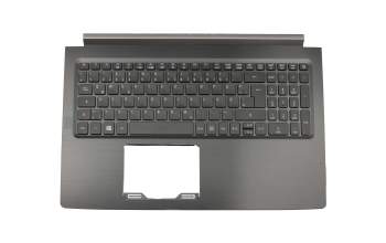 0KN1-0T2GE13 original Acer keyboard incl. topcase DE (german) black/black