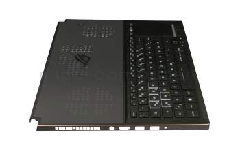 0KN1-4N2GE31 original Pega keyboard incl. topcase DE (german) black/black with backlight