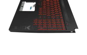 0KN1-5J1GE21 original Pega keyboard incl. topcase DE (german) black/black with backlight