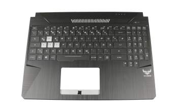 0KN1-5J2GE11 original Pega keyboard incl. topcase DE (german) black/black with backlight