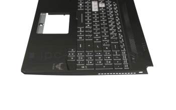 0KN1-5J2GE11 original Pega keyboard incl. topcase DE (german) black/black with backlight