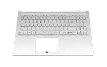 0KN1-734GE original Asus keyboard incl. topcase DE (german) silver/silver