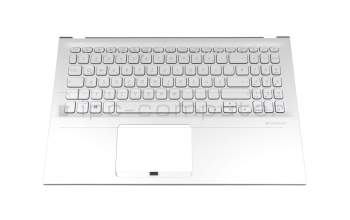 0KN1-734GE11 original Pega keyboard incl. topcase DE (german) silver/silver