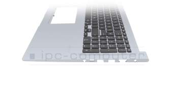 0KN1-EE5GE12 original Pega keyboard incl. topcase DE (german) black/grey