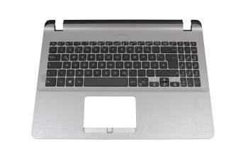 0KNB0-5100GE0 original Asus keyboard incl. topcase DE (german) black/grey