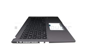 0KNB0-5117GE00 original Asus keyboard incl. topcase DE (german) black/grey (SD)