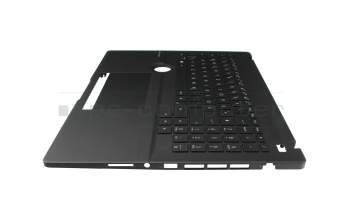 0KNB0-562PGE00 original Asus keyboard incl. topcase DE (german) black/black with backlight