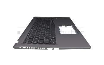 0KNB0-6117GE00 original Asus keyboard incl. topcase DE (german) black/grey