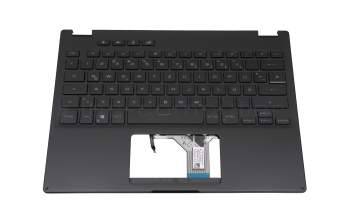 0KNR0-261GE00 original Asus keyboard incl. topcase DE (german) black/black with backlight