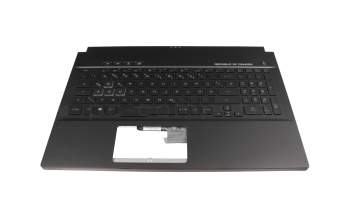 0KNR0-6612GE00 original Asus keyboard incl. topcase DE (german) black/black with backlight