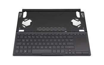 0KNR0-681KGE00 original IEC keyboard incl. topcase DE (german) black/black with backlight