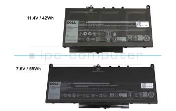 0NJJ2H original Dell battery 55Wh 7.6V