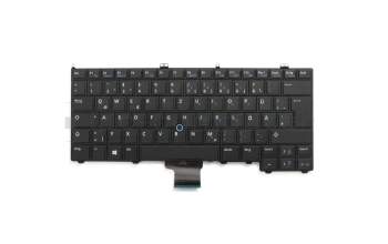 0TV6P8 original Dell keyboard DE (german) black with backlight and mouse-stick