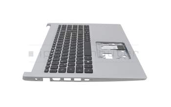 1160027CKC01 original Acer keyboard incl. topcase DE (german) black/silver