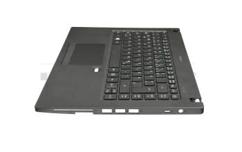 13N1-0MA06110A original Acer keyboard incl. topcase DE (german) black/black with backlight