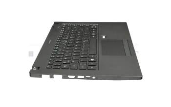 13N1-0MA06110A original Acer keyboard incl. topcase DE (german) black/black with backlight