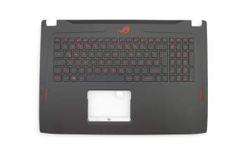 13NB0FV0M06011 original Asus keyboard incl. topcase DE (german) black/black with backlight