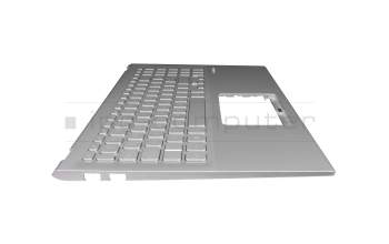 13NB0KA2P02011-1 original Asus keyboard incl. topcase DE (german) silver/silver