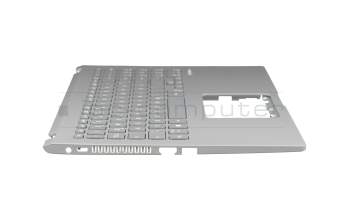 13NB0MZ1P04015-3 original Asus keyboard incl. topcase DE (german) grey/silver