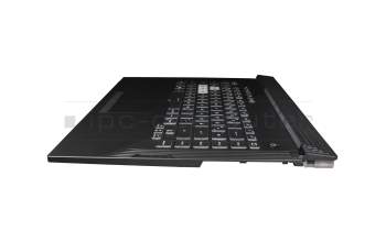 13NR01N3AP0101 original Asus keyboard incl. topcase DE (german) black/transparent/black with backlight