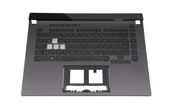 13NR0572P04011-3#2 original Asus keyboard incl. topcase DE (german) black/anthracite with backlight