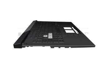 13NR0572P04011-3#2 original Asus keyboard incl. topcase DE (german) black/anthracite with backlight